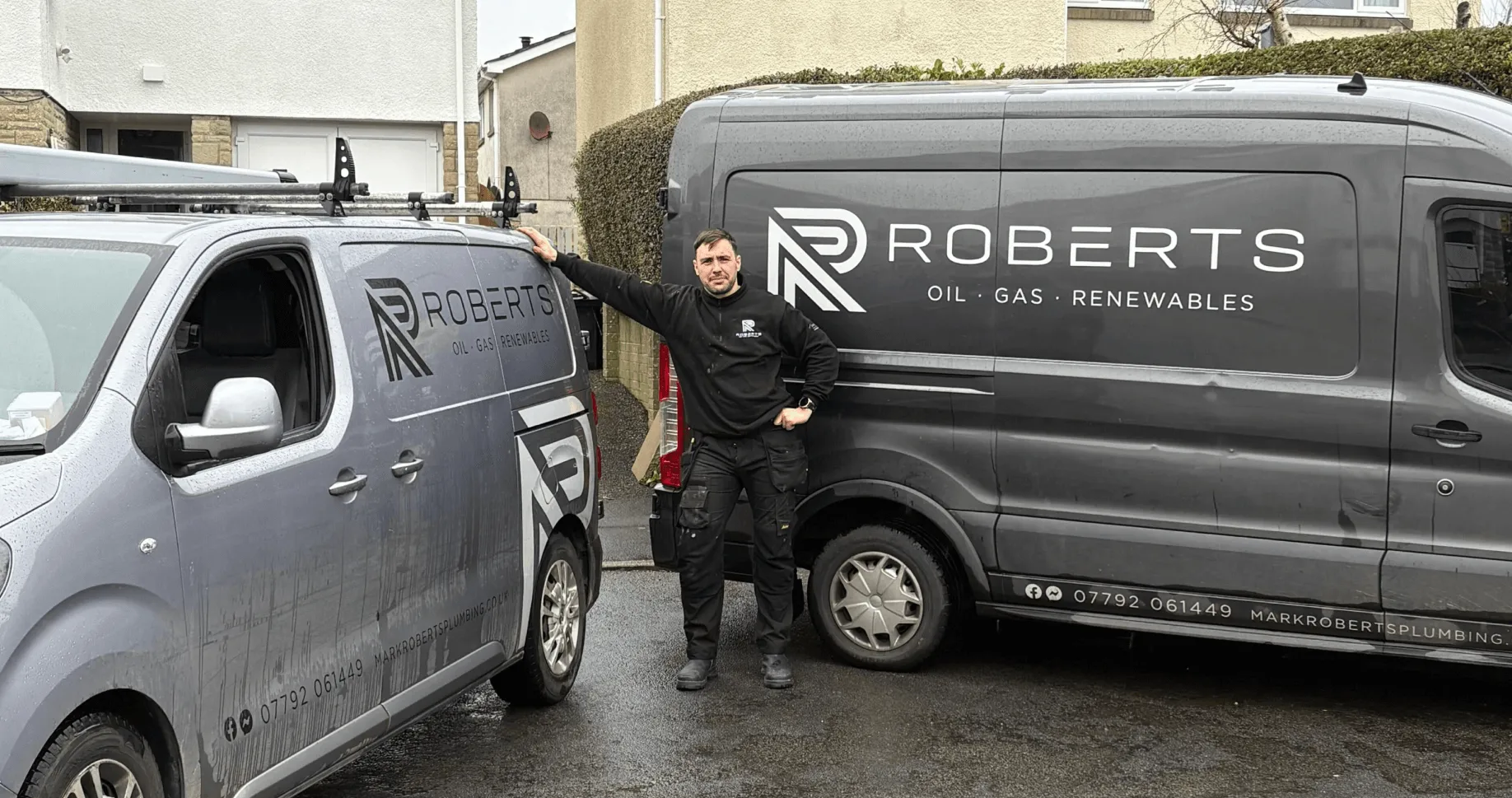 Roberts Plumbing van