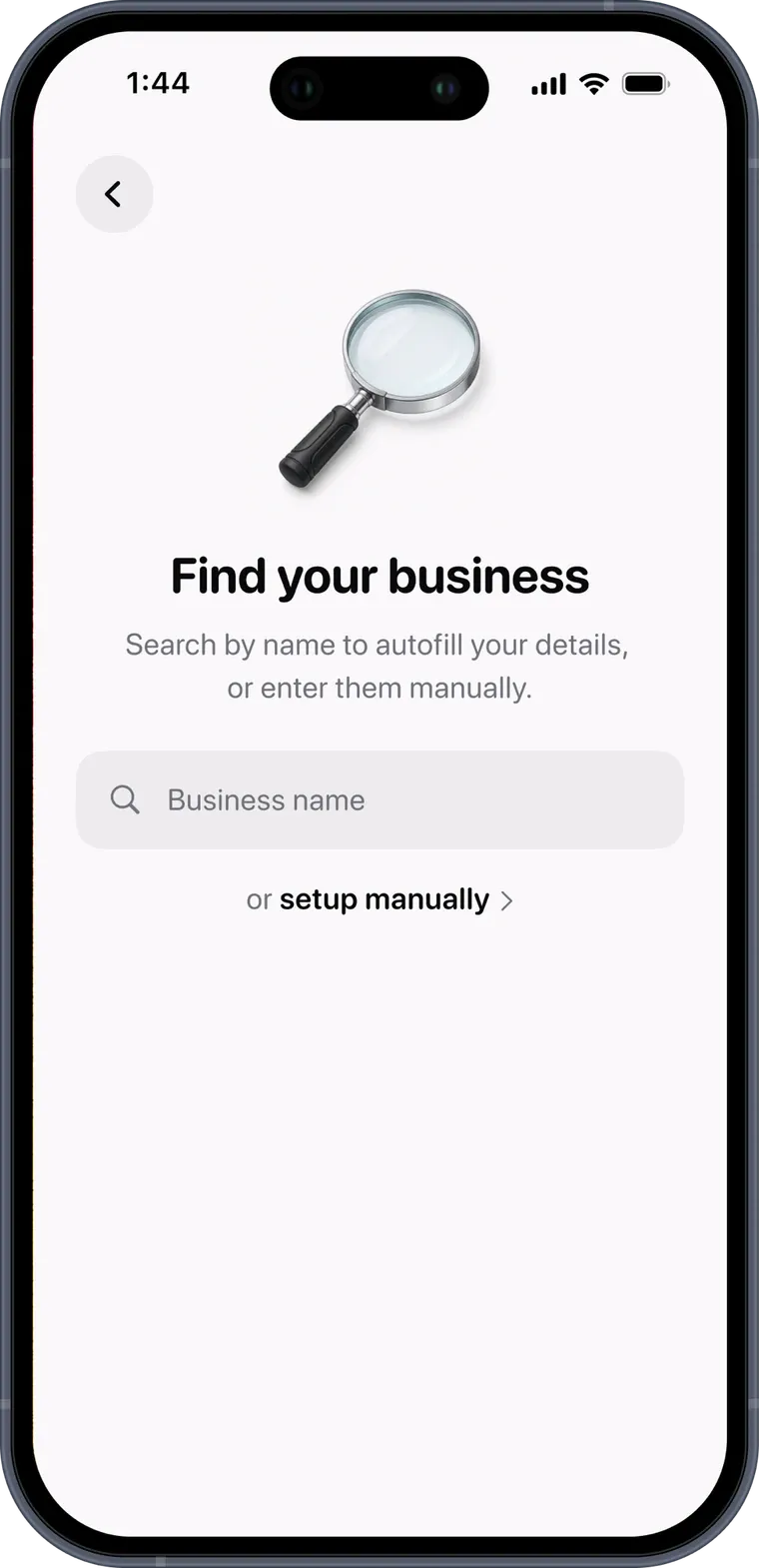 Add your business and Clara learns the rest